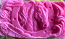 Load image into Gallery viewer, Animal Shaped soap with Black Cherry essential oil 5 oz bar