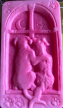 Load image into Gallery viewer, Animal Shaped soap with Black Cherry essential oil 5 oz bar