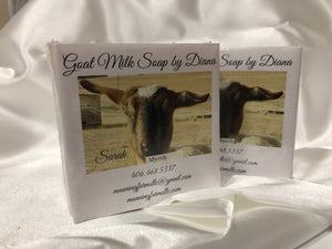 Myrrh. Goat Milk Soap 4.8 oz bar