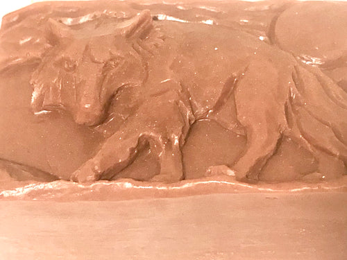 Wolf soap with cedarwood essential oil