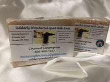 Load image into Gallery viewer, Coconut Lemongrass: Goat Milk Soap 4.8 oz bar