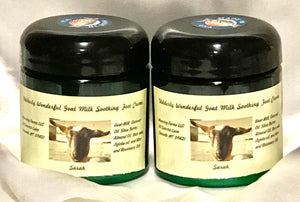 Soothing Foot Creme with Goat Milk 4 oz jar only.